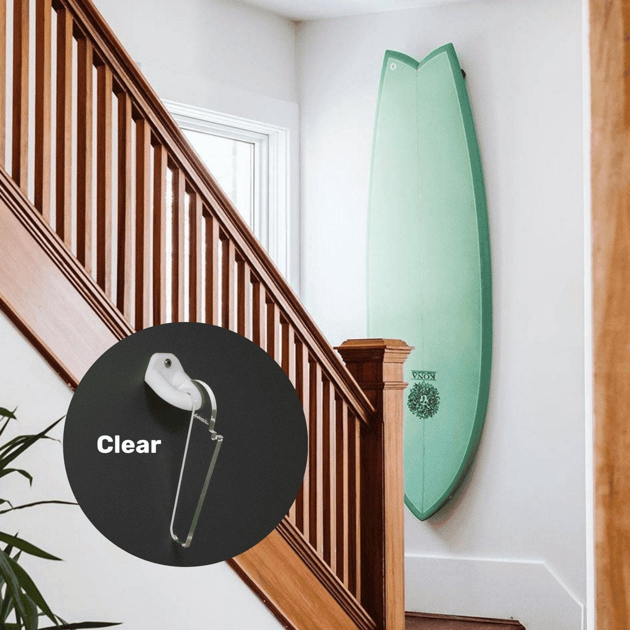 Gnarwall Hanger Futures - Clear - GNARWALL