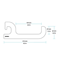 Thumbnail for Gnarwall Horizontal Hangers - Bamboo - Large - GNARWALL