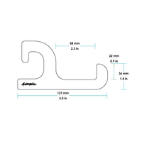 Thumbnail for Gnarwall Horizontal Hangers - Bamboo - Small - GNARWALL