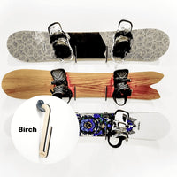 Thumbnail for Gnarwall Horizontal Snowboard Hangers - Birch - GNARWALL