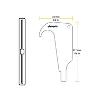 Thumbnail for Gnarwall Hanger Single Fin - Clear - GNARWALL