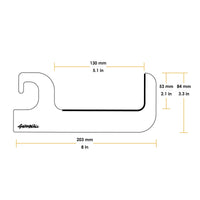 Thumbnail for Gnarwall Horizontal Hangers - Clear - Large - GNARWALL
