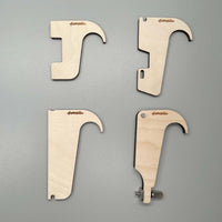 Thumbnail for Gnarwall Tip Up Rack - Fin Box Hooks - GNARWALL